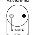 Goodyear Air Spring - 1R11-151 Goodyear