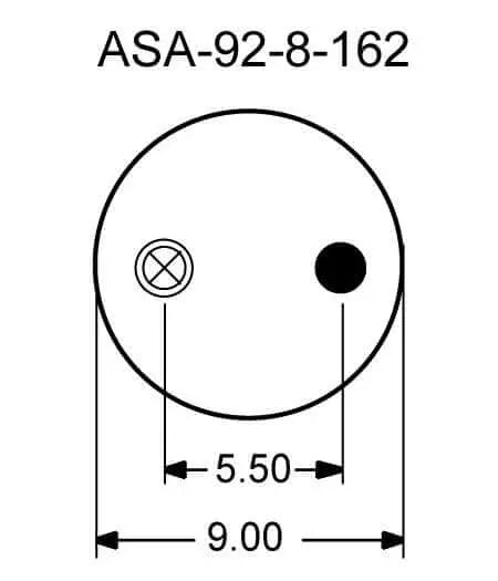 Goodyear Air Spring - 1R11-151 Goodyear
