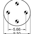 Goodyear Air Spring - 1R12-375 Goodyear