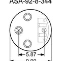 Goodyear Air Spring - 1R12-432 Goodyear