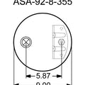 Goodyear Air Spring - 1R12-523 Goodyear