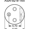 Goodyear Air Spring - 1R12-538 Goodyear