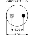 Goodyear Air Spring - 1R12-603 Goodyear