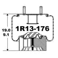 Goodyear Air Spring - 1R13-176 - Dayton Air Suspension