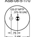 Goodyear Air Spring - 1S4-123 Goodyear