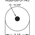 Goodyear Air Spring - 1S6-641 Goodyear
