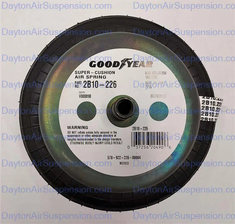 Goodyear Air Spring - 2B10-226 - Dayton Air Suspension