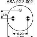 Goodyear Air Spring - 2B12-309 Goodyear