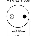 Goodyear Air Spring - 2B12-406 Goodyear