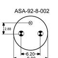 Goodyear Air Spring - 2B12-425 Goodyear