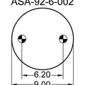 Goodyear Air Spring - 2B12-425 Goodyear