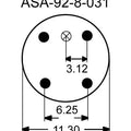 Goodyear Air Spring - 2B14-360 Goodyear