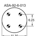 Goodyear Air Spring - 2B14-462 Goodyear