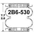 Goodyear Air Spring - 2B6-530 Goodyear