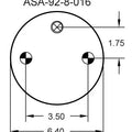 Goodyear Air Spring - 2B9-200 Goodyear