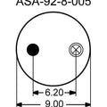 Goodyear Air Spring - 3B12-312 Goodyear