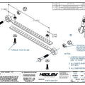 Hadley (LINK) Adjustable Height Control Valve Linkage Kit - H00460 Hadley/Link