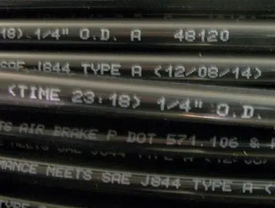 DOT Tubing 1/4" - 1 Ft. - K869430 Dayton Air Control Products