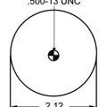 Goodyear Air Spring - 1S4-008