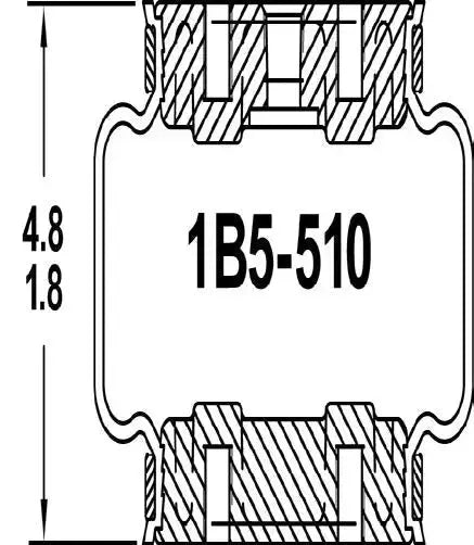Goodyear Air Spring - 1B5-510 Goodyear