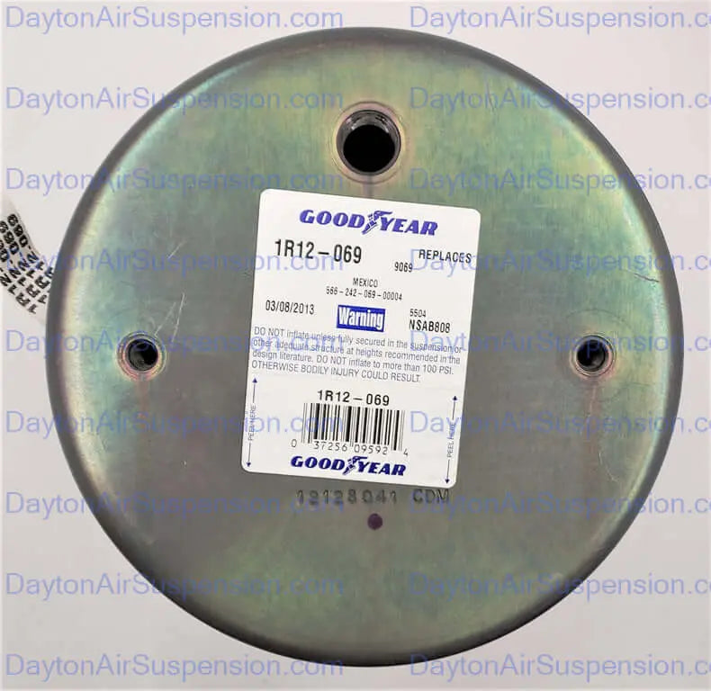 Goodyear Air Spring - 1R12-069 - Dayton Air Suspension