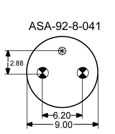 Goodyear Air Spring - 1R12-069 Goodyear