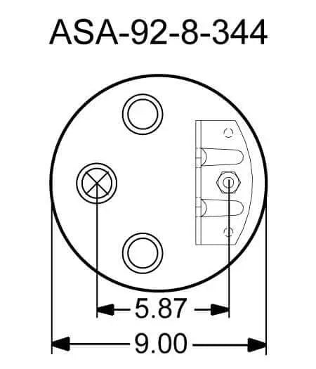 Goodyear Air Spring - 1R12-432 Goodyear