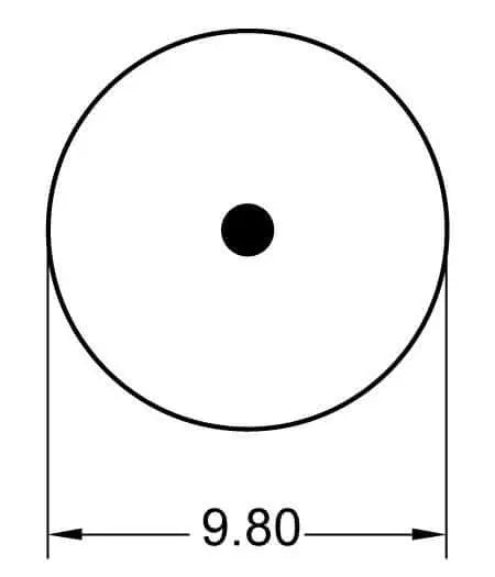 Goodyear Air Spring - 1R12-532 Goodyear