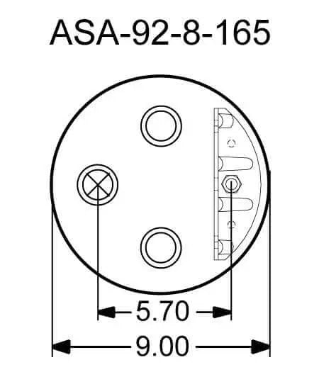 Goodyear Air Spring - 1R12-538 Goodyear