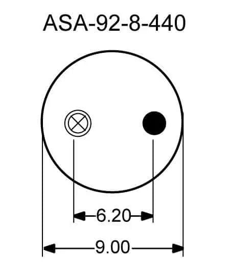 Goodyear Air Spring - 1R12-603 Goodyear