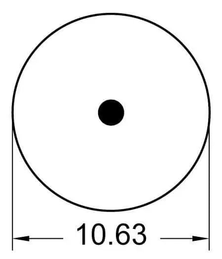Goodyear Air Spring - 1R12-603 Goodyear