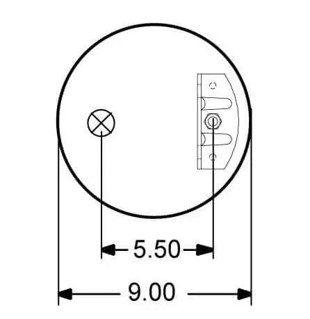Goodyear Air Spring - 1R12-615 Goodyear