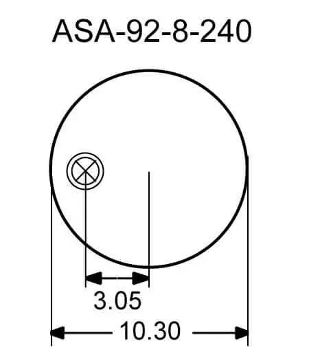 Goodyear Air Spring - 1R13-119 Goodyear