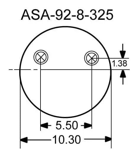 Goodyear Air Spring - 1R13-176 Goodyear