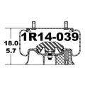 Goodyear Air Spring - 1R14-039 - Dayton Air Suspension