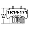 Goodyear Air Spring - 1R14-171 - Dayton Air Suspension