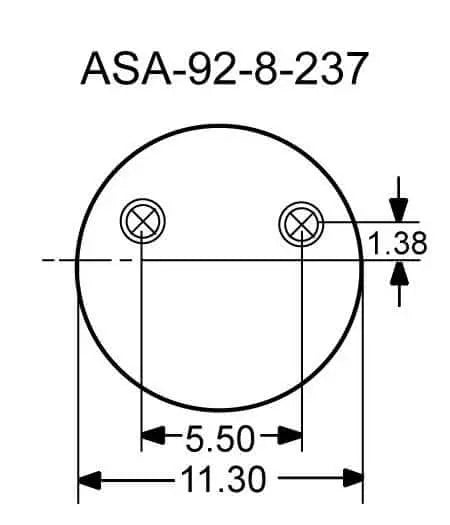 Goodyear Air Spring - 1R14-171 Goodyear