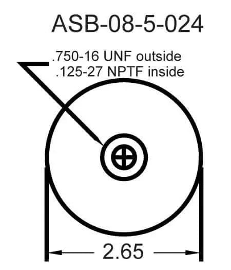 Goodyear Air Spring - 1S4-067 Goodyear