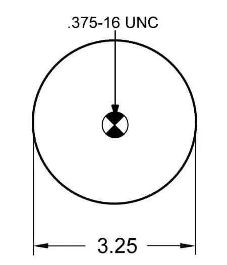 Goodyear Air Spring - 1S4-123 Goodyear