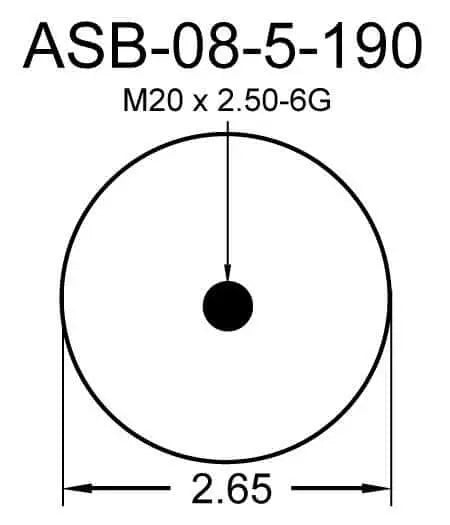 Goodyear Air Spring - 1S5-164 Goodyear