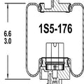 Goodyear Air Spring - 1S5-176 Goodyear