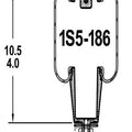 Goodyear Air Spring - 1S5-186 Goodyear