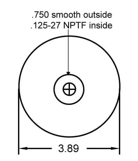 Goodyear Air Spring - 1S6-055 Goodyear