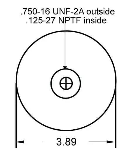 Goodyear Air Spring - 1S6-641 Goodyear