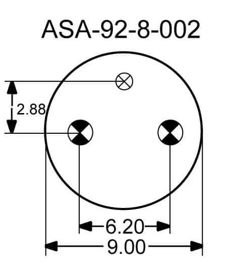 Goodyear Air Spring - 2B12-309 Goodyear