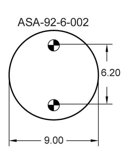 Goodyear Air Spring - 2B12-406 Goodyear