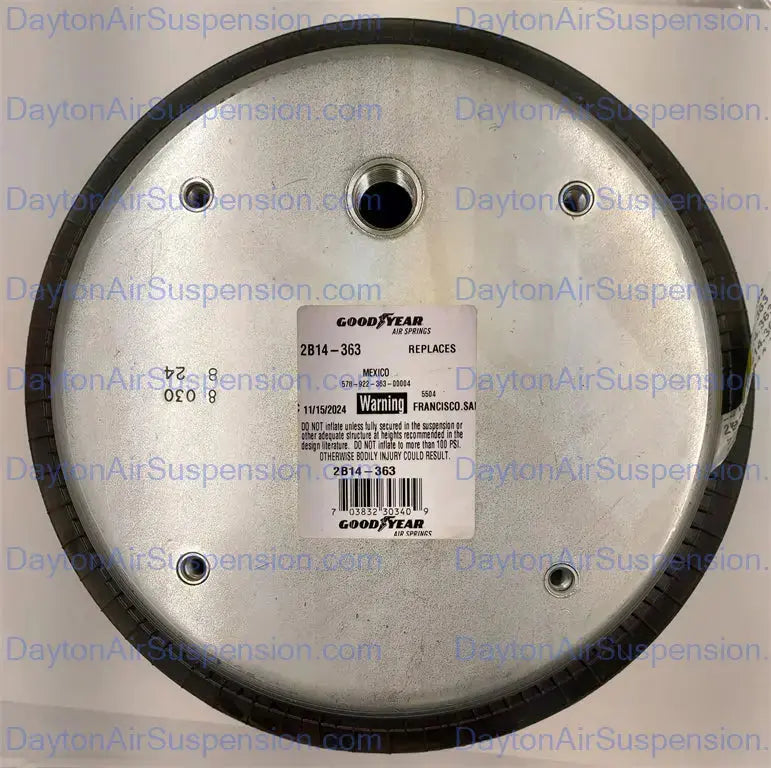 Goodyear Air Spring - 2B14-363 Goodyear