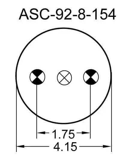 Goodyear Air Spring - 2B6-530 Goodyear