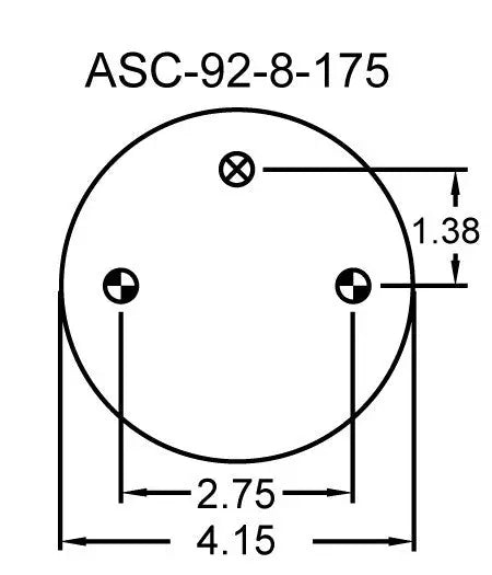 Goodyear Air Spring - 2B6-535 Goodyear