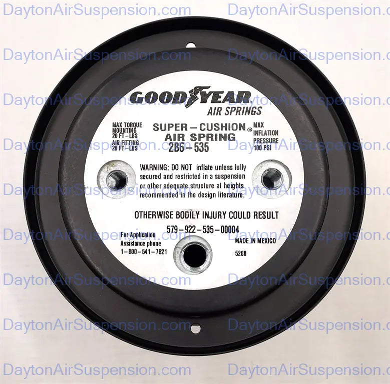 Goodyear Air Spring - 2B6-535 - Dayton Air Suspension
